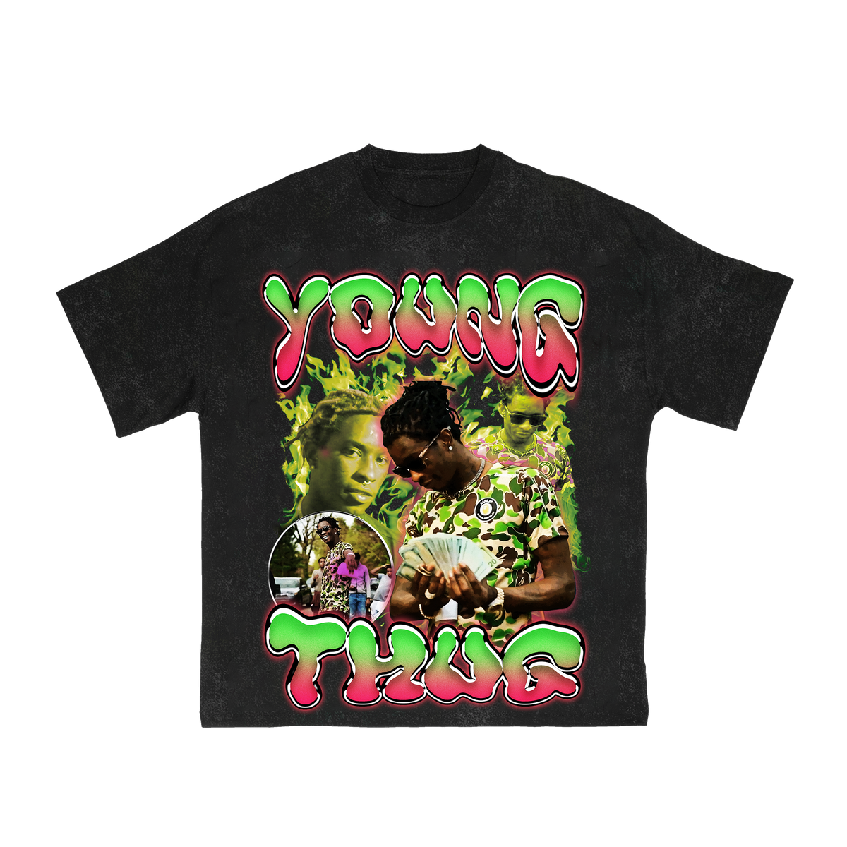 Young Thug Vintage Rap Tee | Graphic T-Shirts – old hard drives